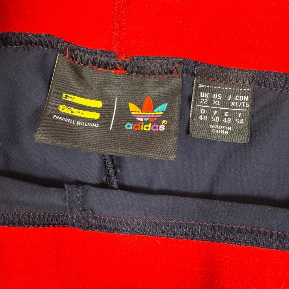 Adidas x Pharrell Williams Collab HU Human Race Limited Legging XL Navy Red 2016